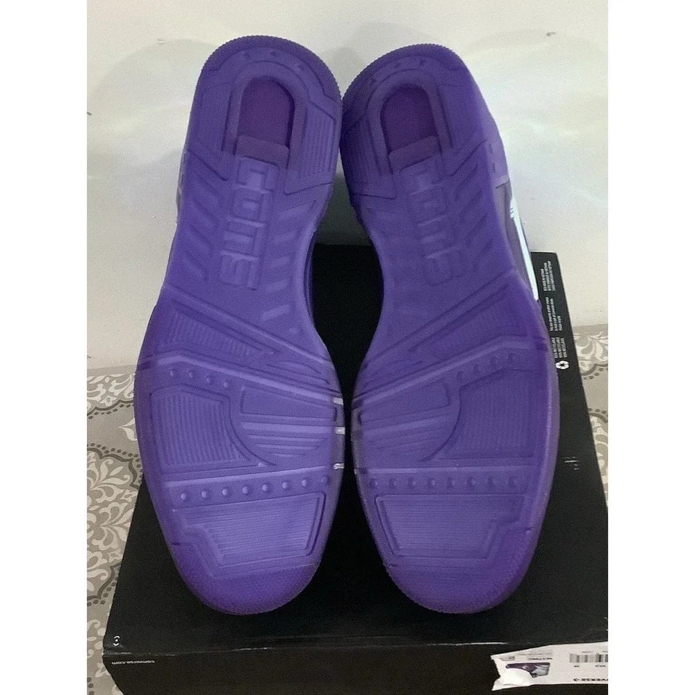 Converse ERX Impress Mens Size 18  High Top Iridescent Court Purple New